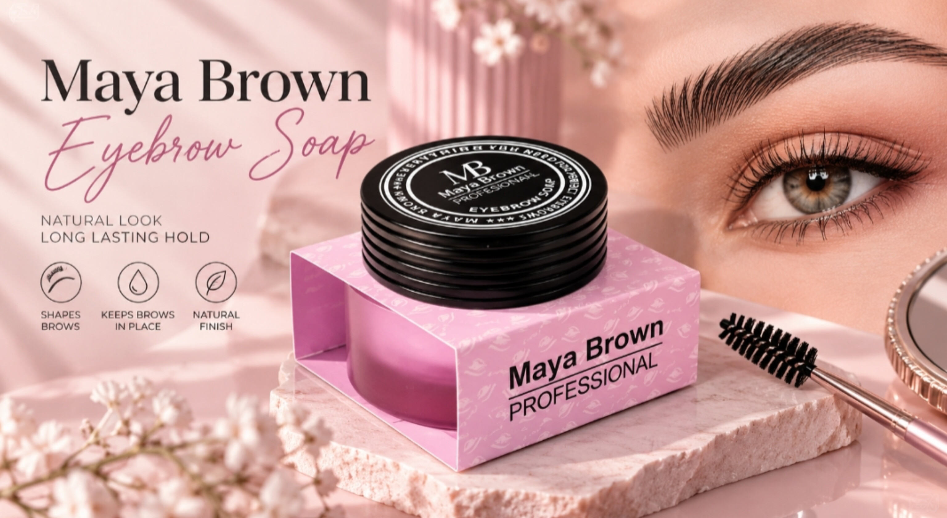 صابون ابرو Maya brown