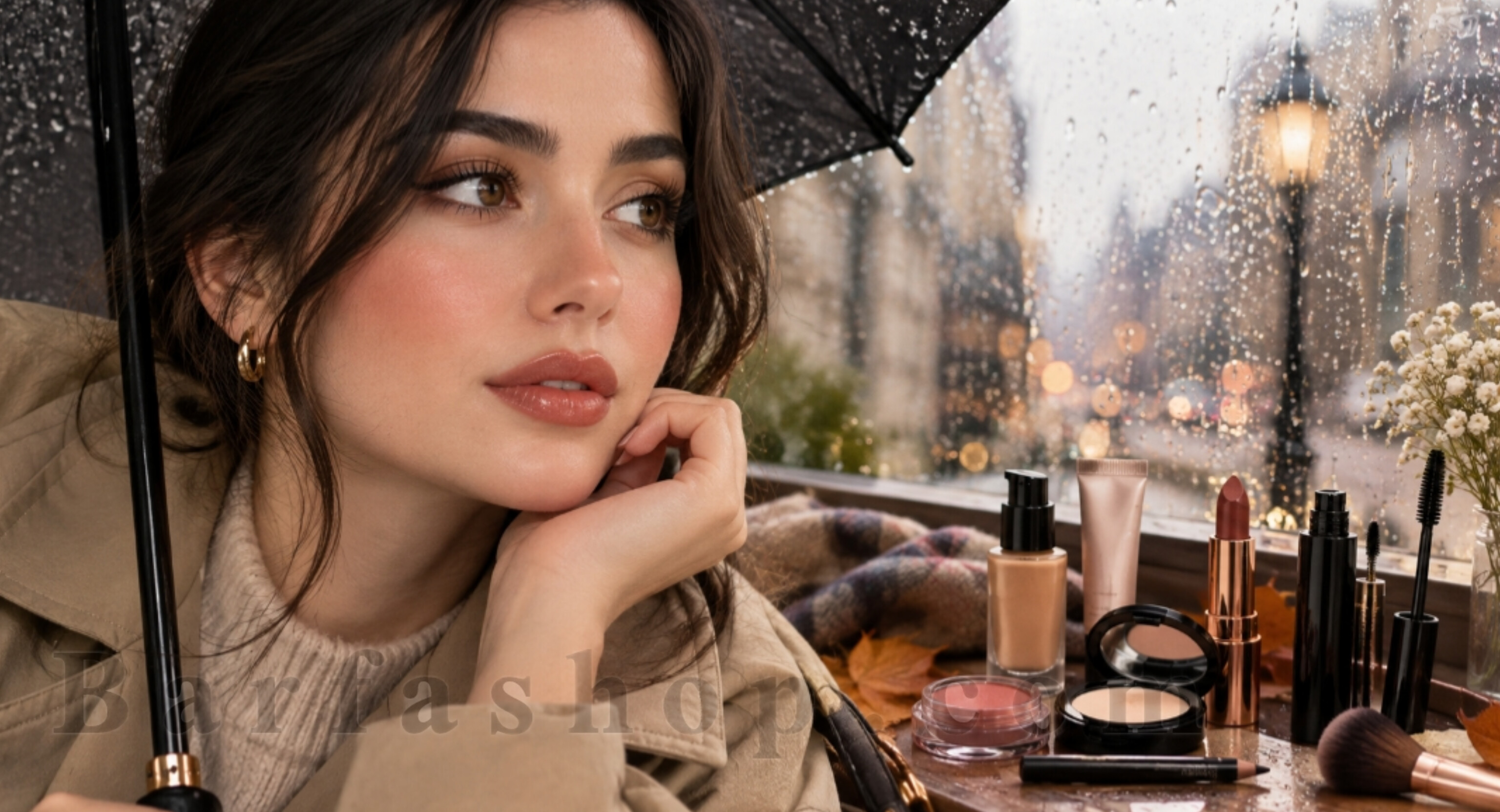 آرایش مناسب روزهای بارانی