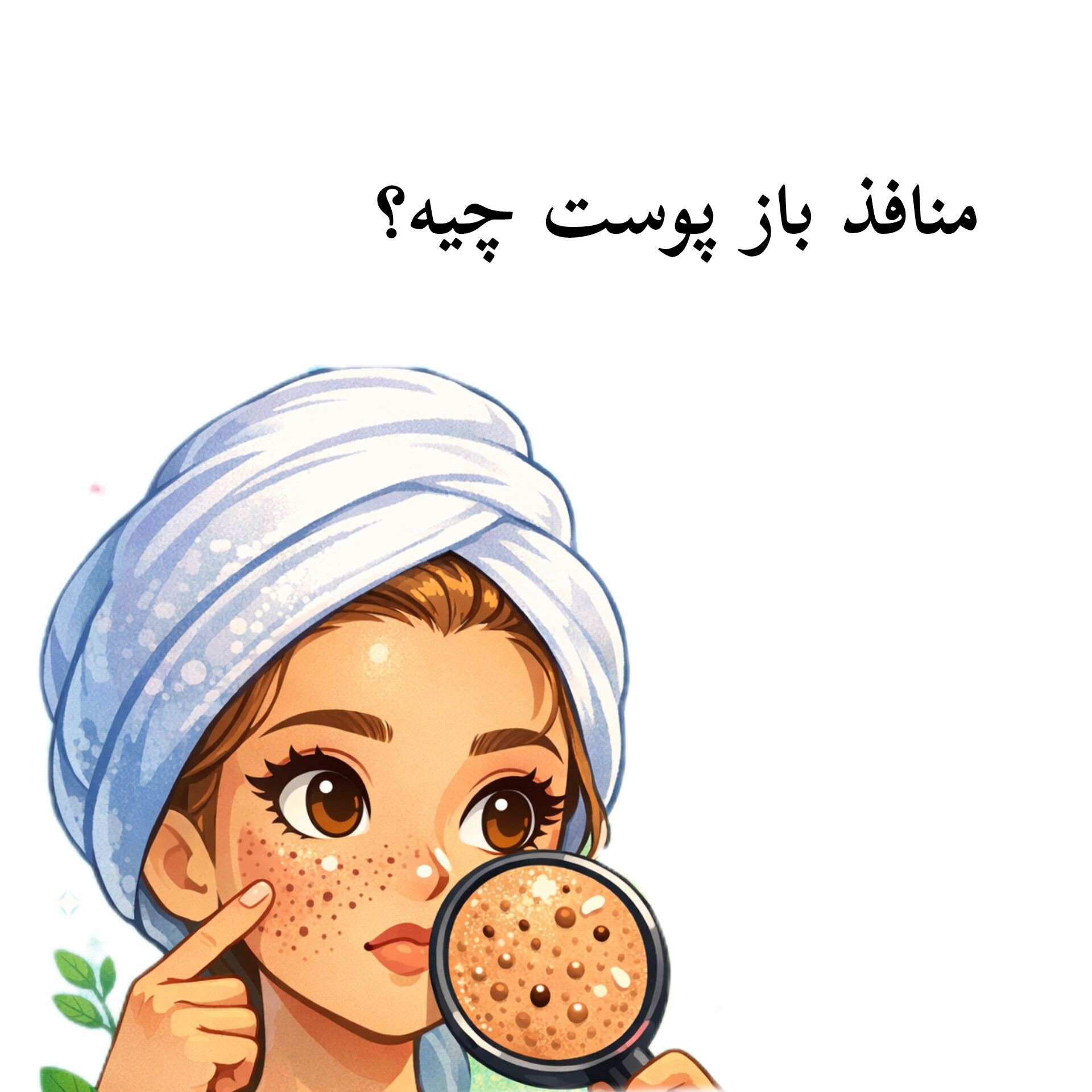 منافذ باز پوست چیه؟