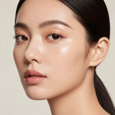 بیس آرایش شیشه‌ای (Glass Skin Makeup Base)