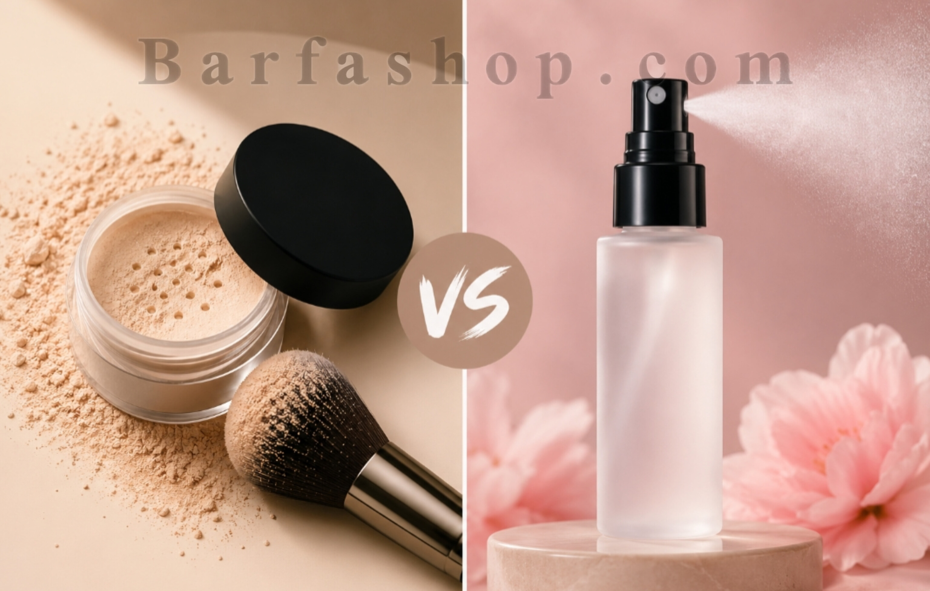 تفاوت فیکساتور و اسپری فیکس آرایش