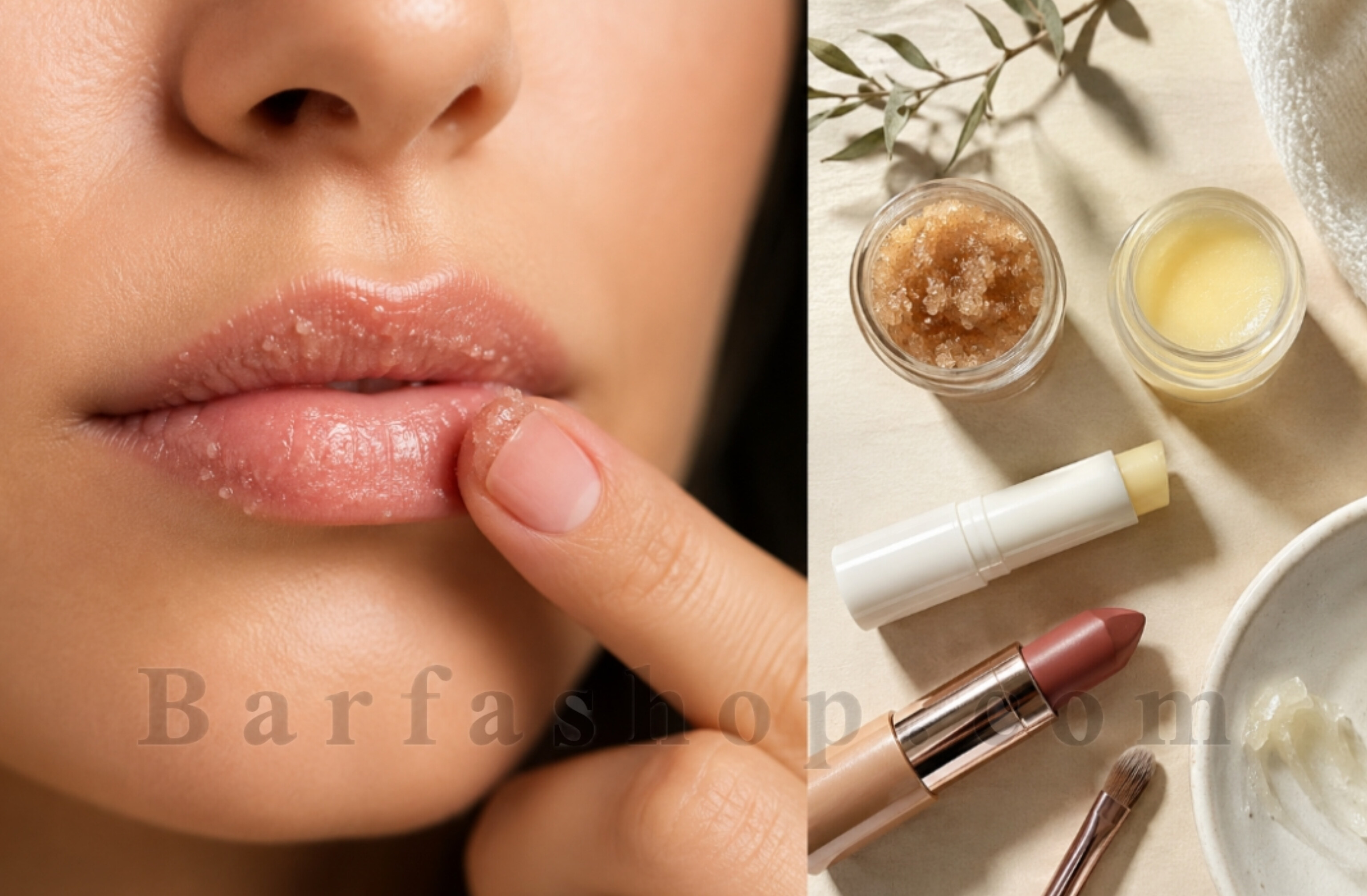 چگونه لب‌ها را قبل از رژ زدن آماده کنیم؟