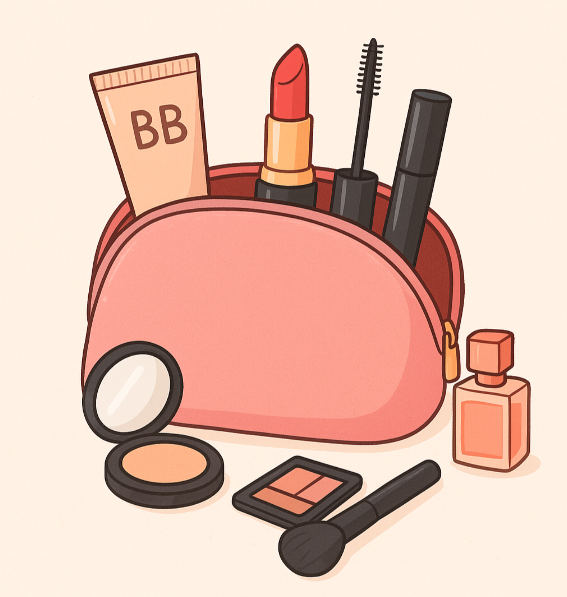 داخل کیف آرایش من چه چیزهایی است؟