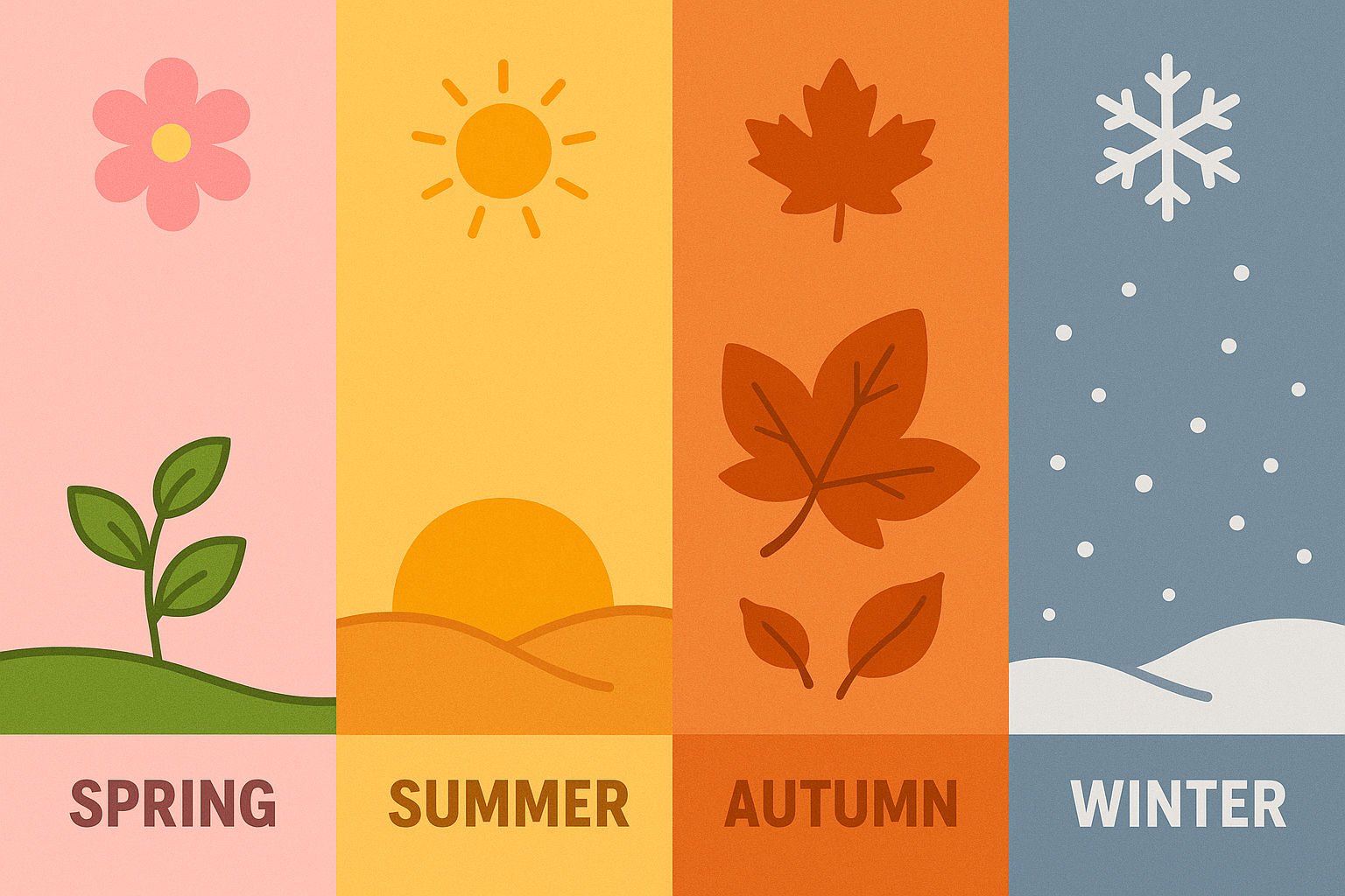 میکاپ الهام‌گرفته از فصل‌ها