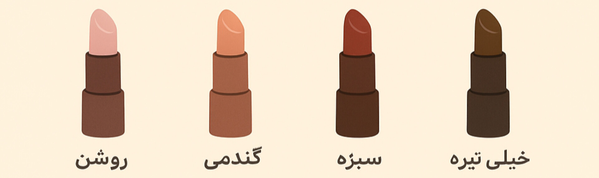 چگونه رژلب مناسب پوست خود را انتخاب کنیم ؟