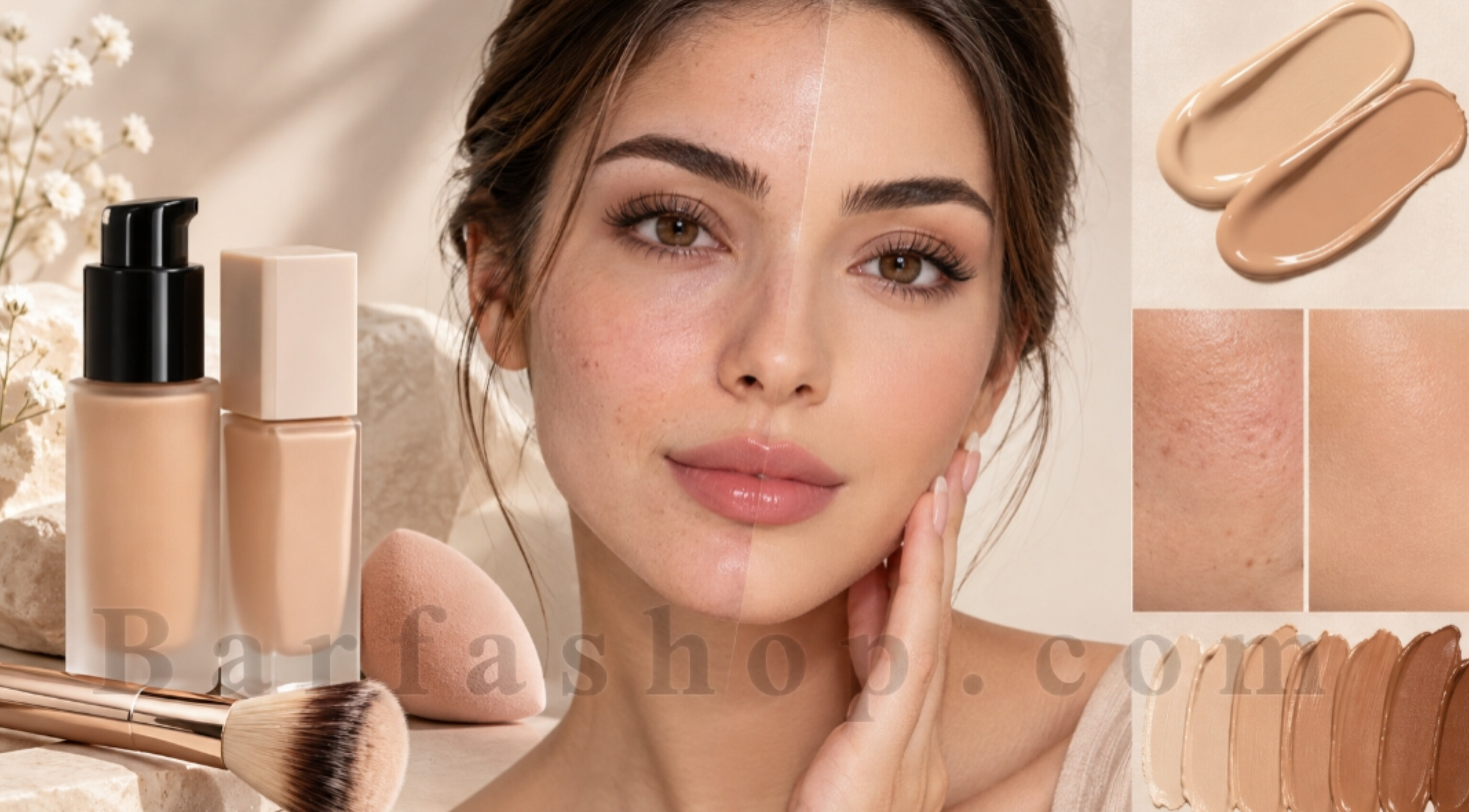کرم‌پودر با پوشش سبک یا کامل؟